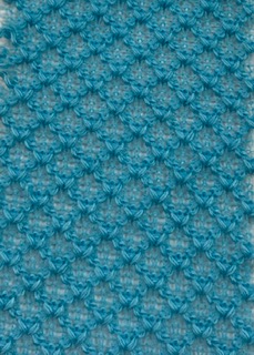 Fishnet Fabric HACCI Aqua