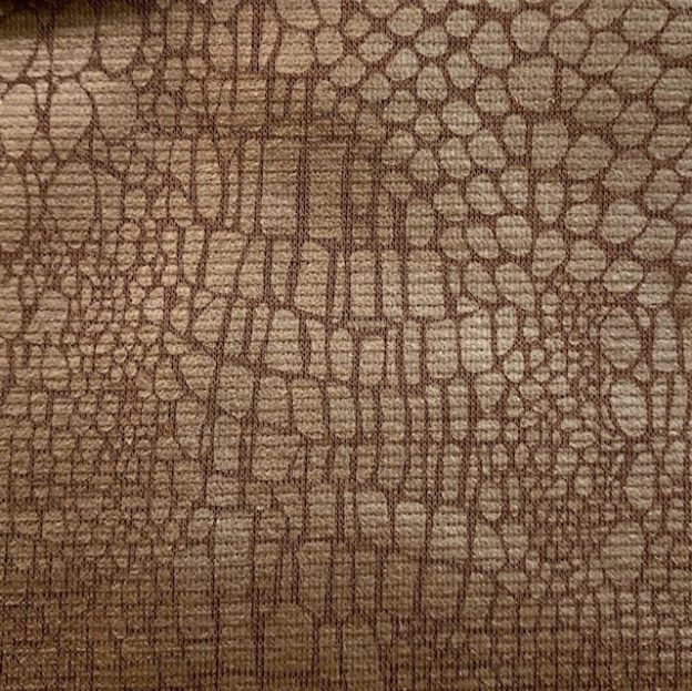 Ponti with Foil Print Brown