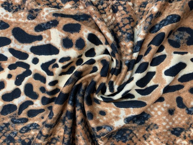 wholesale fabric polyester spandex dty brushed print 2