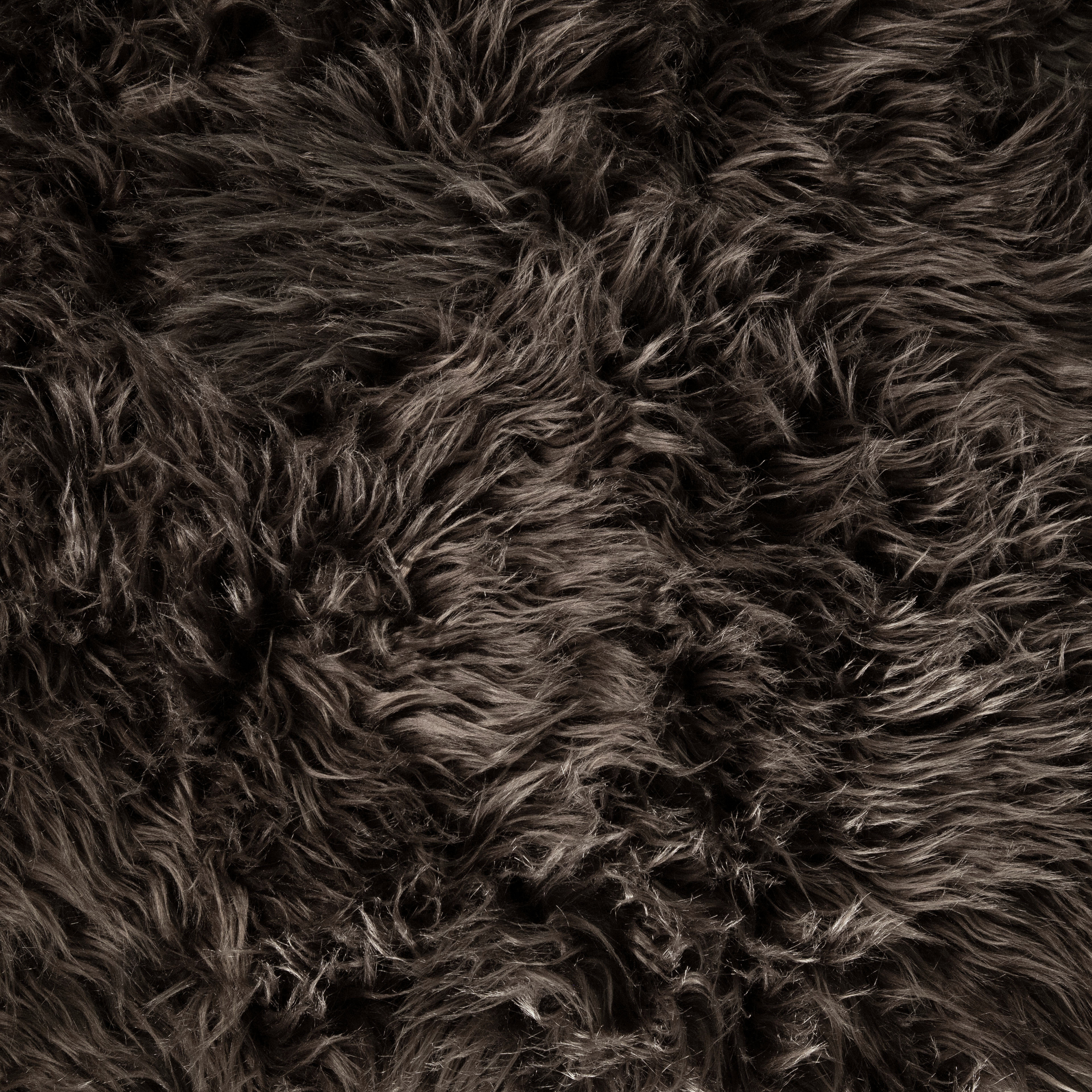 Brown Faux Fur Fabric