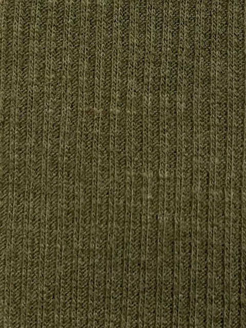 Poly-Rayon-Rib-2×2-Olive