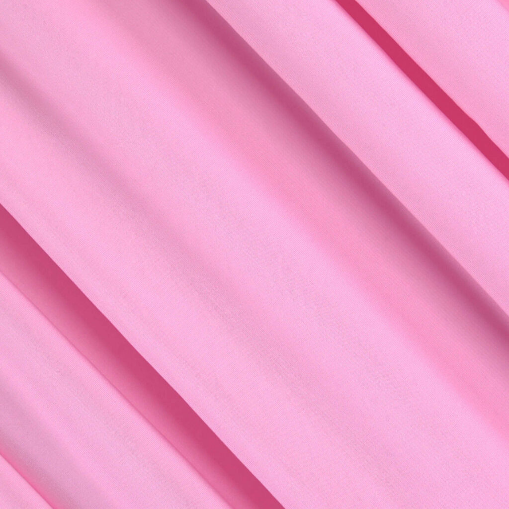 Candy Pink Silk Marocain Crêpe