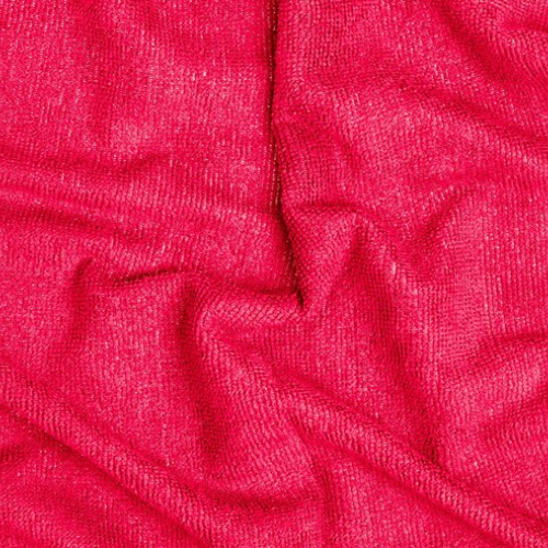 Cotton knit fabric pink red wholesale