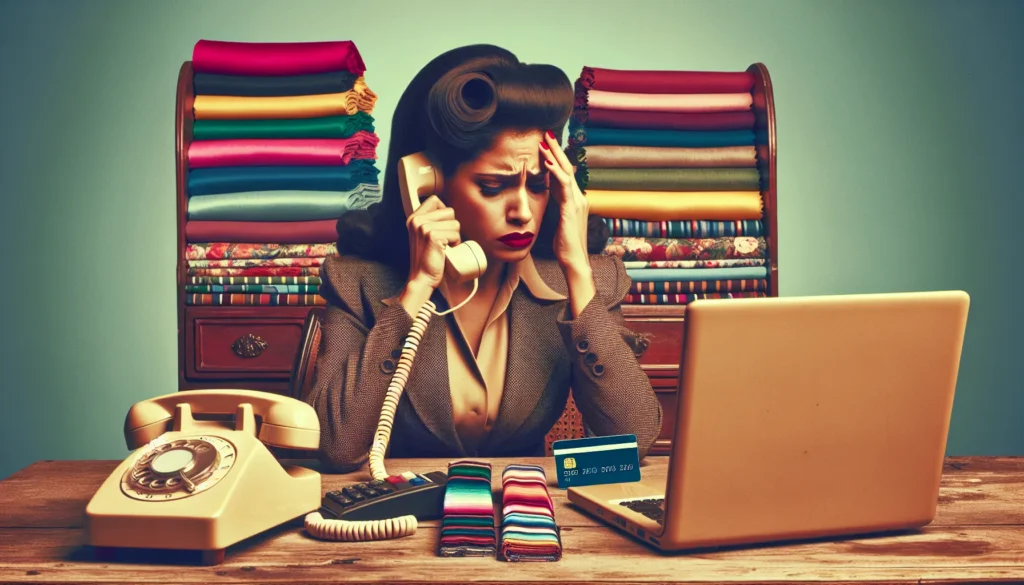 fabric wholesale direct card declined