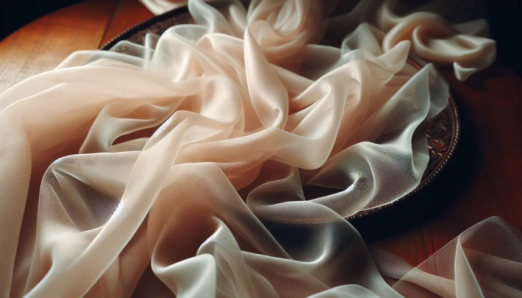 fabric silk organza